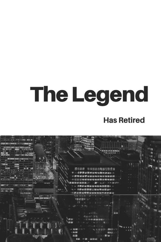 The Legend Has Retired Retirement Party Guest Book a Funny Work Event Sign in Book for Parties with Attitude