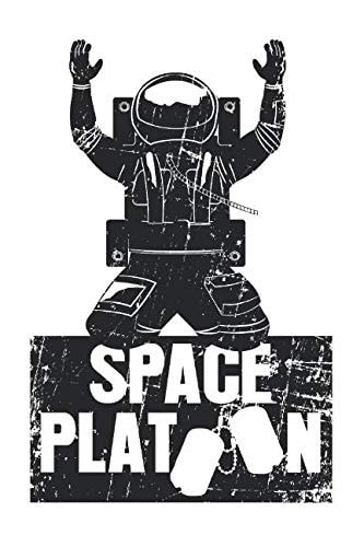 Space Platoon 170 Paged Blank Lined Journal