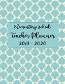 Elementary School Teacher Planner 2019 - 2020 Student Roster - Lesson Organizer - Weekly Time Management - Teaching Curriculm Calendar Notebook - Turquoise Sea Shells
