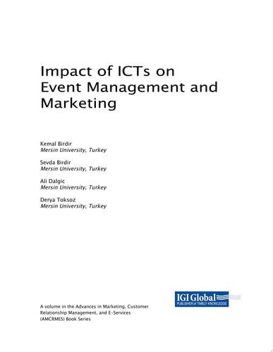 Impact of ICTs on Event Management and Marketing