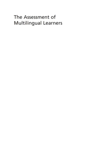 The Assessment of Multilingual Learners