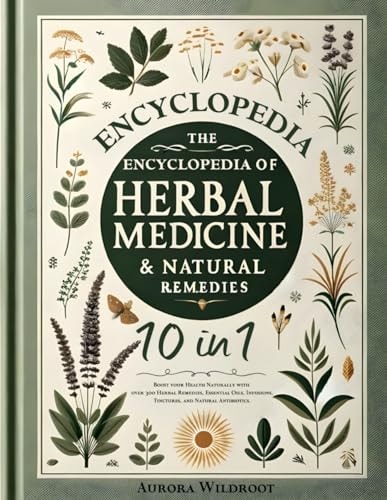 The Encyclopedia of Herbal Medicine and Natural Remedies [10 in 1] Boost Your Health Naturally with Over 300 Herbal Remedies, Essential Oils, Infusions, Tinctures, and Natural Antibiotics