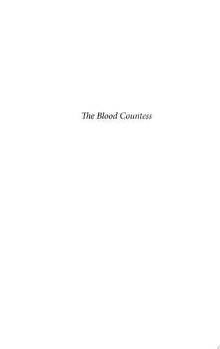 The Blood Countess