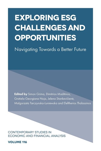 Exploring ESG Challenges and Opportunities Navigating Towards a Better Future