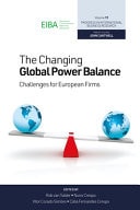 The Changing Global Power Balance Challenges for European Firms