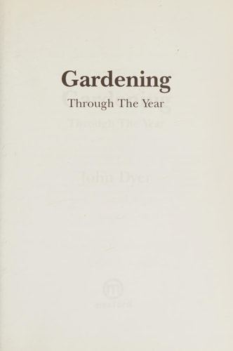 Gardening Through the Year