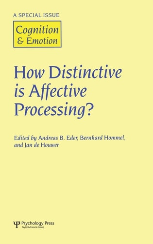 How Distinctive is Affective Processing?