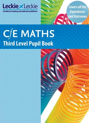 CfE Maths Third level. Pupil book