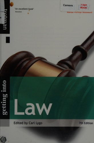 Getting Into Law