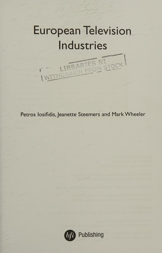 European Television Industries (International Screen Industries)