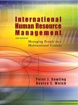 International Human Resource Management Managing People in a Multinational Context