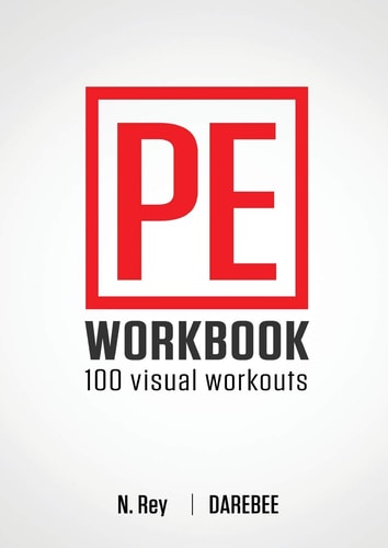 P.E. Workbook - 100 Workouts No-Equipment Visual Workouts for Physical Education