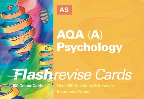 AS AQA (A) Psychology Flash Revise Cards