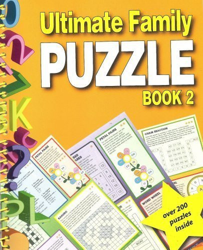 Ultimate Family Puzzle Book 2 by Staff of Puzzlecraft and Puzzle Press (2007-08-02)