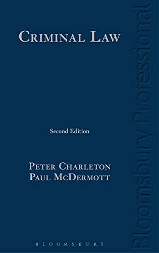 Charleton and Mcdermott's Criminal Law and Evidence