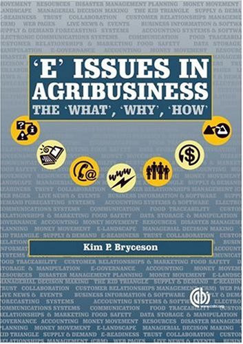 'E' Issues for Agribusiness The 'what', 'why', 'how'