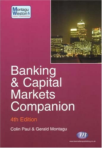 Banking and Capital Markets Companion