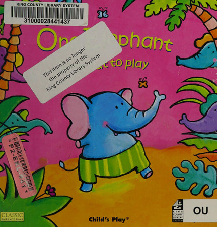 One elephant went out to play