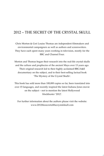2012 The Secret of the Crystal Skull