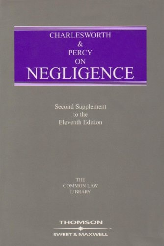 Charlesworth and Percy on Negligence