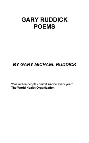 Gary Ruddick Poems