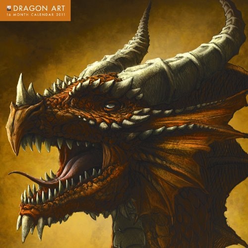 Dragon Art 2011 Wall Calendar