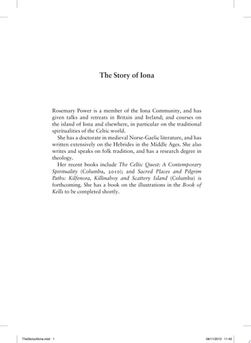 The Story of Iona An illustrated history and guide