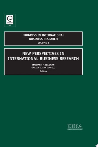 New Perspectives in International Business Research