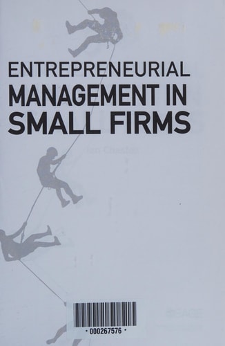 Entrepreneurial Management in Small Firms