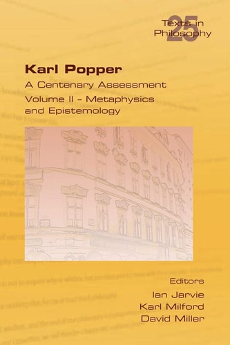 Karl Popper: Metaphysics and epistemology