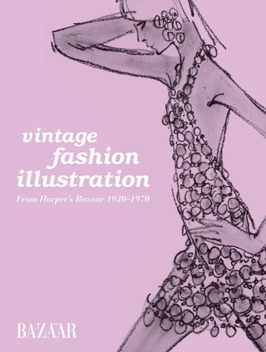 Vintage Fashion Illustration: Harper's Bazaar illustration 1930 to 1970