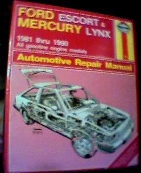 Haynes Ford Escort Mercury Lynx 1981-90