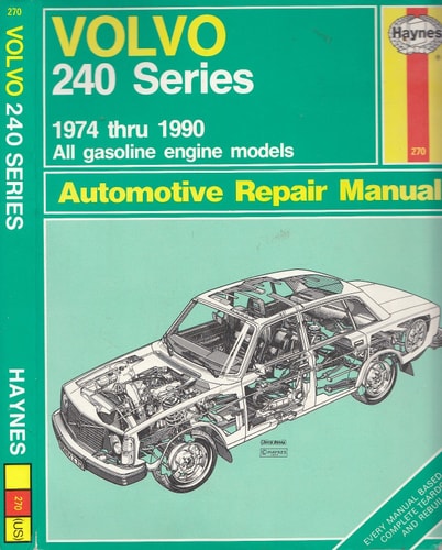 Haynes Volvo 240 Series Owners Workshop Manual, 1974-1990