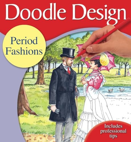 Period Fashions: Doodle Design Adult Colouring