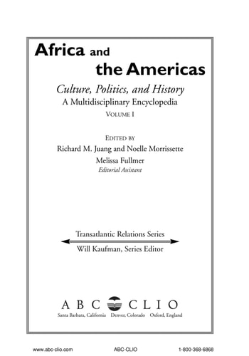 Africa and the Americas