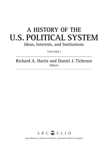 A History of the U.S. Political System