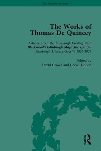 The Works of Thomas de Quincey, Part I