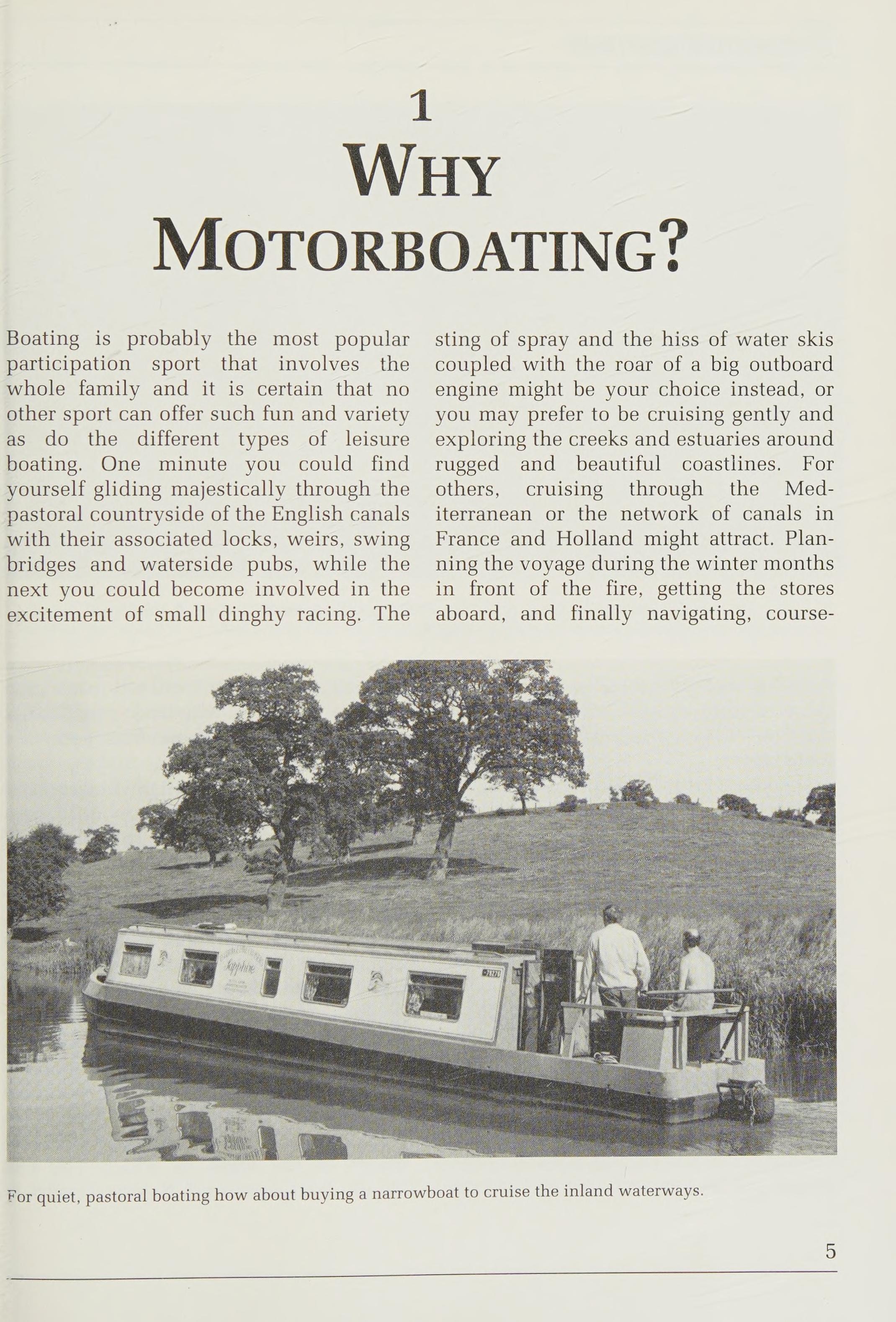 Motor-boating