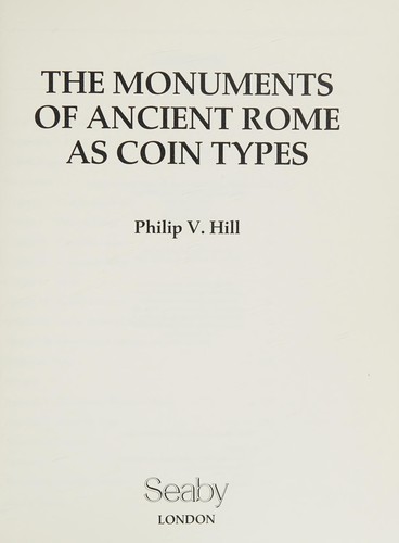 Monuments of Ancient Rome As Coin Types