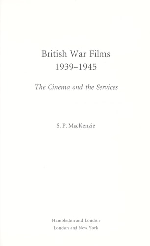 British War Films, 1939–45