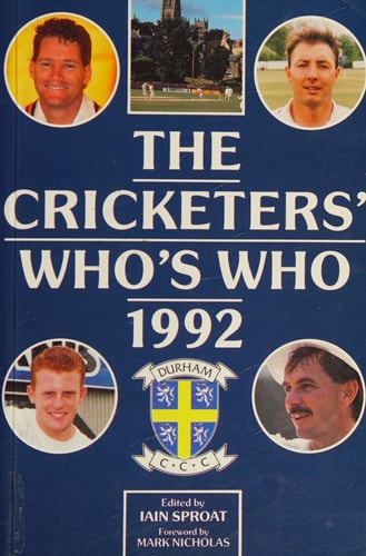 The Cricketers' Who's who 1992