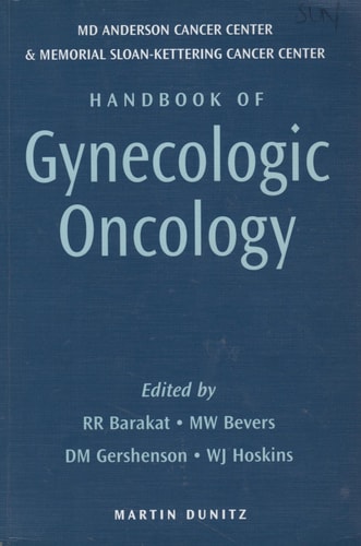 Handbook Of Gynecologic Oncolo