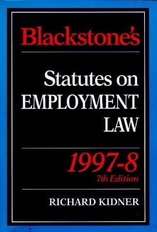 Edition published by Blackstone Press Limited