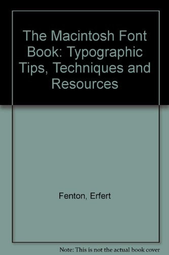 The Macintosh Font Book