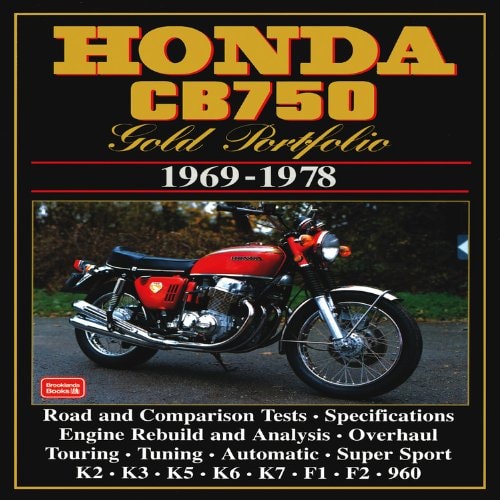 Honda CB750 1969-78 Gold Portfolio