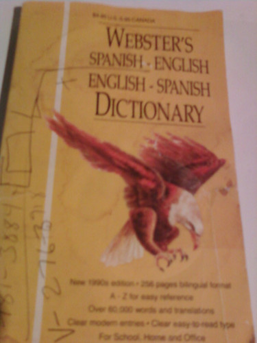 Webster's Spanish-English, English-Spanish Dictionary