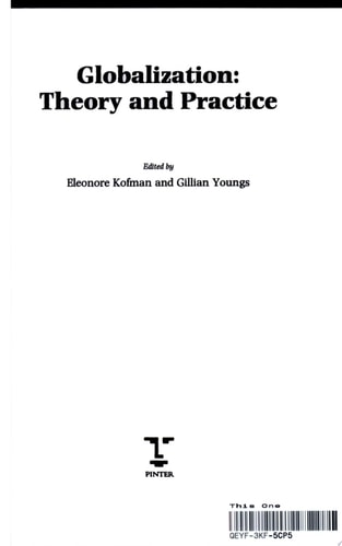 Globalization Theory and Practice