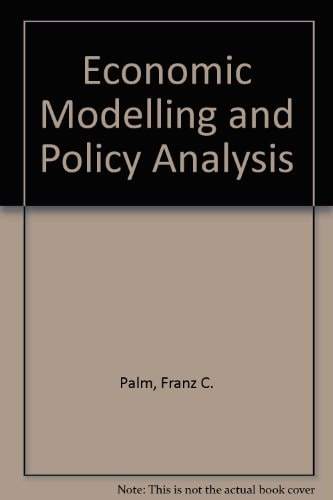 Economic Modelling and Policy Analysis