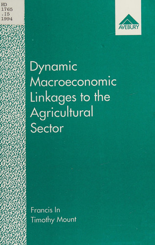 Dynamic Macroeconomic Linkages to the Agricultural Sector: An Application of Error Correction Models to Cointegrated Relationships