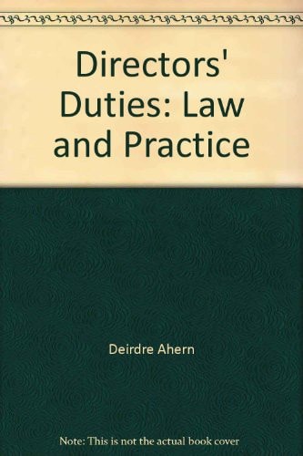 Directors' Duties Law and Practice